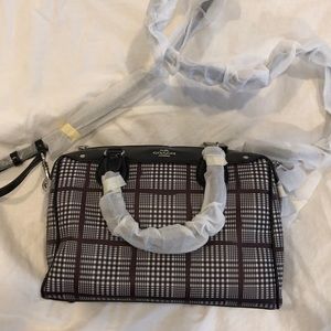 Coach Plaid Purse